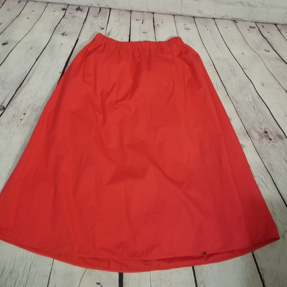 Everlane Boho Flowy Cotton A-line Skirt size sm - Picture 5 of 8